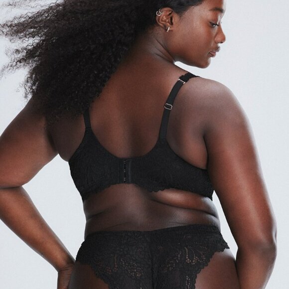 Savage X Fenty Lace Unlined Balconette Bra - Picture 5 of 14